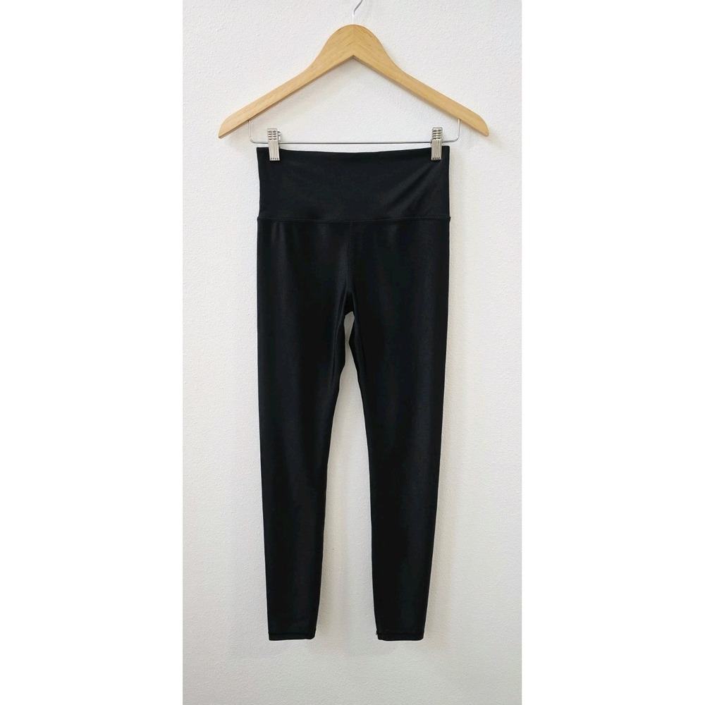 ATHLETA Elation Shine Tight Women's Size Small Black Mide Rise 26.5" Inseam